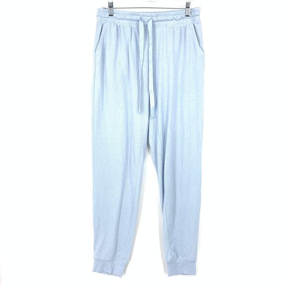 LOFT Henley Sleep Set Pajamas Womens Size Small Light Sky Blue - Picture 8 of 13